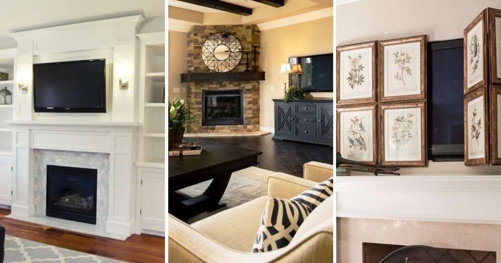 20 Best Mantel Decorating Ideas With TV For Small to Try