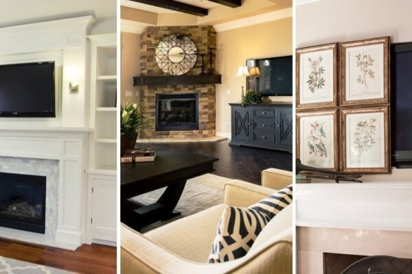 20 Best Mantel Decorating Ideas With TV For Small to Try