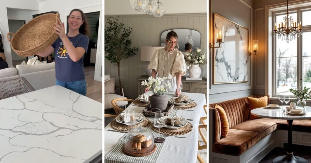 15 Easy Kitchen Table Decor Ideas You Will Love