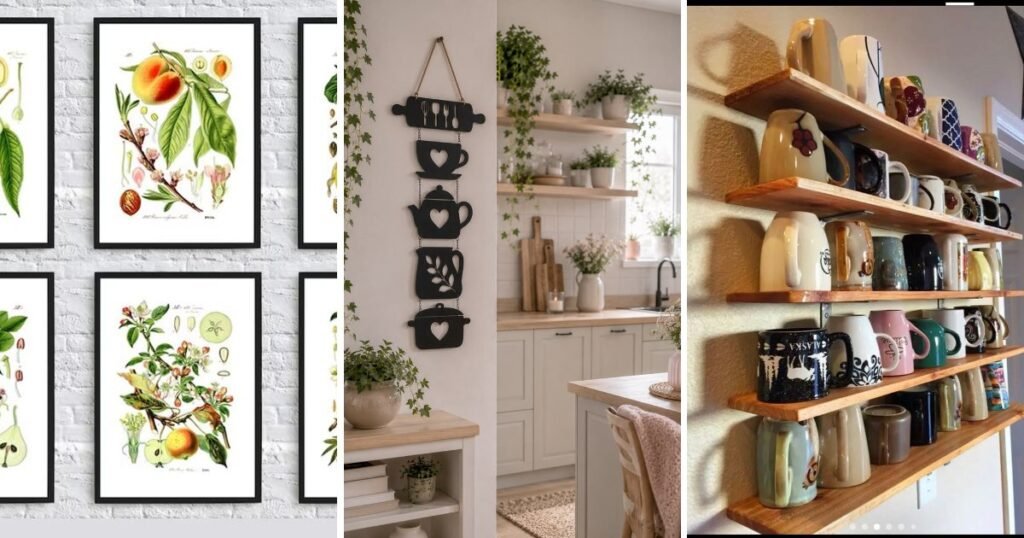 12 Top Kitchen Wall Decor For Small Spaces on a Budget