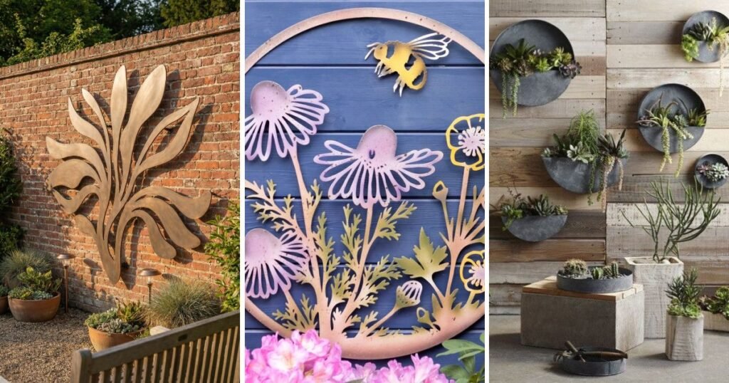 12 Top Outdoor Wall Decor For Small Spaces on a Budget