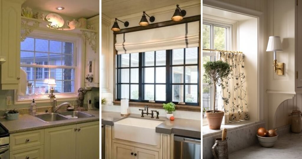 25 Cool Kitchen Window Decor Over Sink For Small to Try