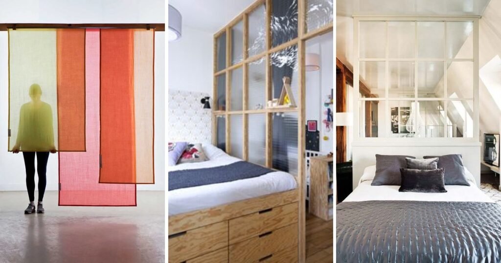 15 Easy Room Divider Ideas Bedroom For Small Spaces to Try