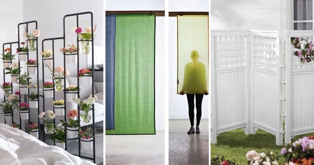 20 Best Room Divider Ideas DIY Cheap For Small Spaces to Try