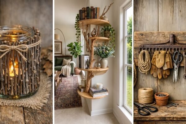 10 Fun Rustic Home Decor Ideas That Feel Cozy