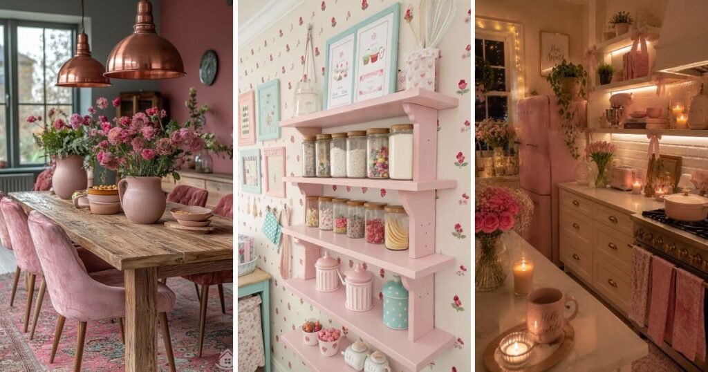 12 Top Pink Kitchen Decor For Small Spaces on a Budget
