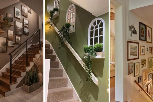 10 Fun Staircase Wall Decor Ideas That Feel Cozy
