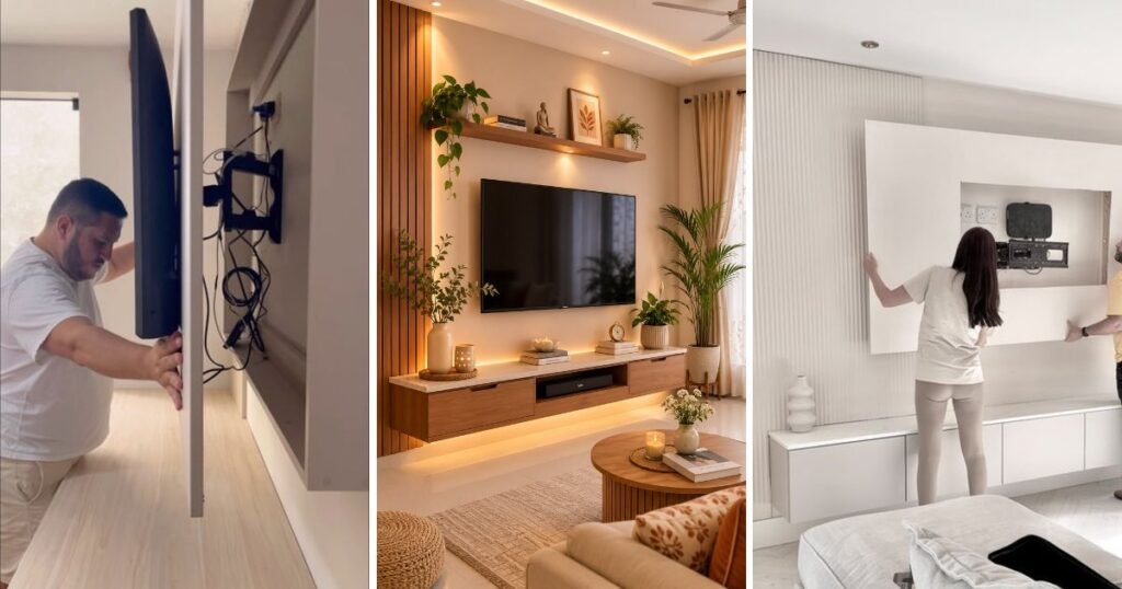 15 Easy TV Wall Decor For Small Spaces You Will Love