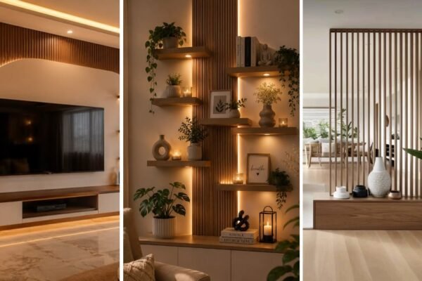 25 Cool Modern Wall Design Ideas Living Room for Any Home