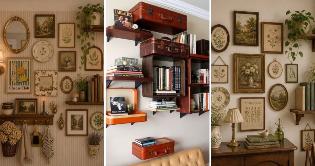 10 Fun Modern Vintage Wall Decor That Feel Cozy