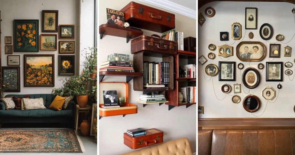 25 Cool Vintage Wall Decor Ideas for Any Home