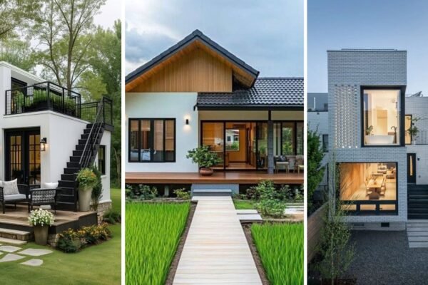 25 Cool Small House Elevation Design On A Budget to Try