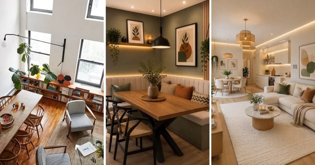 15 Easy Modern Small Living Room Ideas With Dining to Try