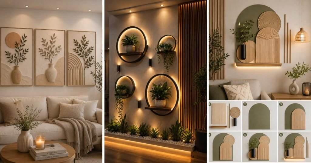 15 Easy Wall Decor Design For Small Spaces You Will Love
