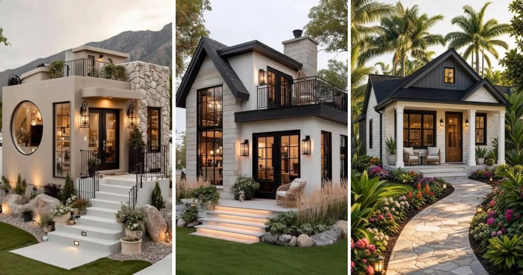 15 Easy Small House Front Design On A Budget You Will Love