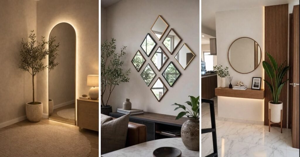 10 Fun Modern Wall Mirror Ideas Living Room That Feel Cozy