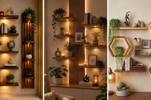10 Fun Wall Shelf Decor Ideas That Feel Cozy