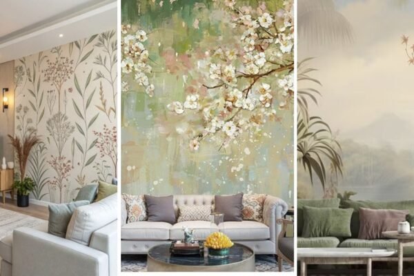 15 Easy Modern Wall Papering Ideas Living Room You Will Love