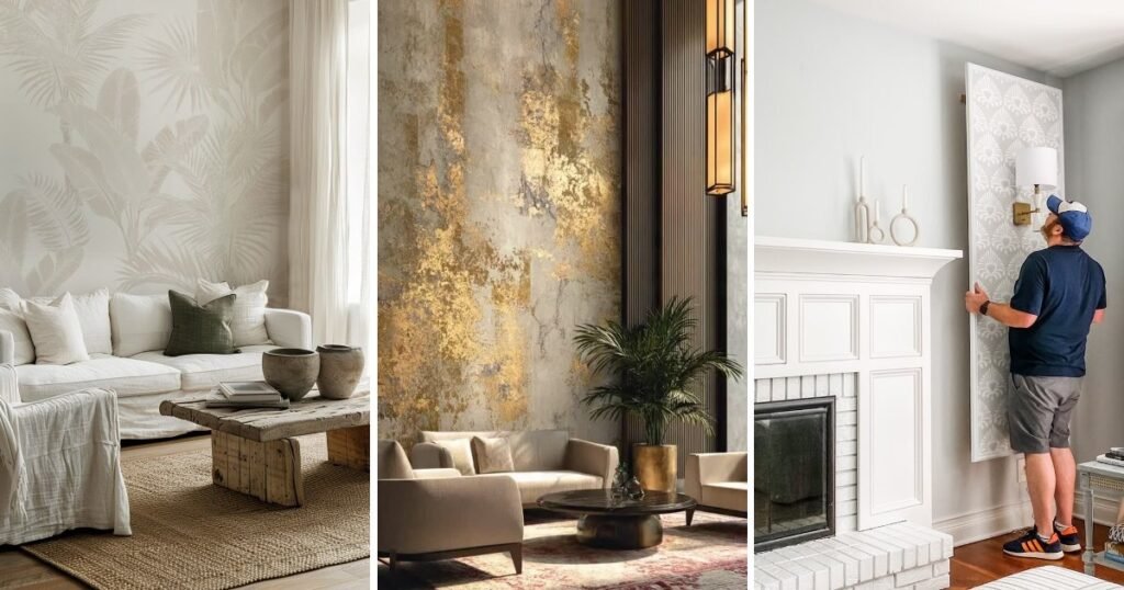 20 Best Wall Papering Ideas Living Room For Small to Try