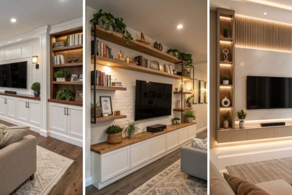 15 Easy Modern Wall Unit Ideas Living Room You Will Love