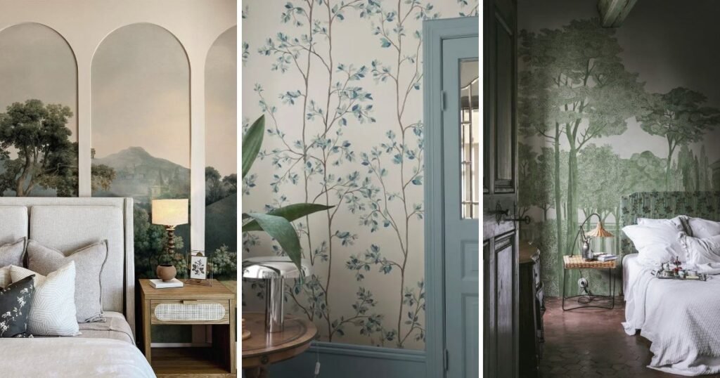 15 Easy Modern Wall Papering Ideas Bedroom You Will Love