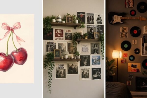 25 Cool Wall Posters Ideas Bedroom For Small Spaces to Try