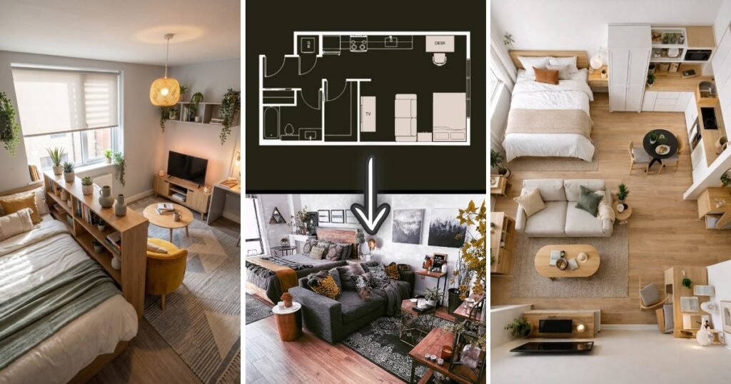 25 Cool Modern Studio Apartment Ideas Layout for Any Home