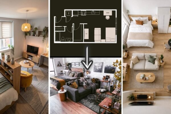 25 Cool Modern Studio Apartment Ideas Layout for Any Home