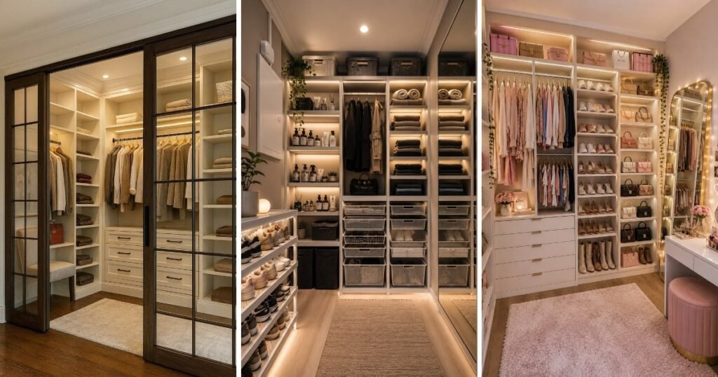 10 Fun Walk In Closet Organization For Small Spaces to Try