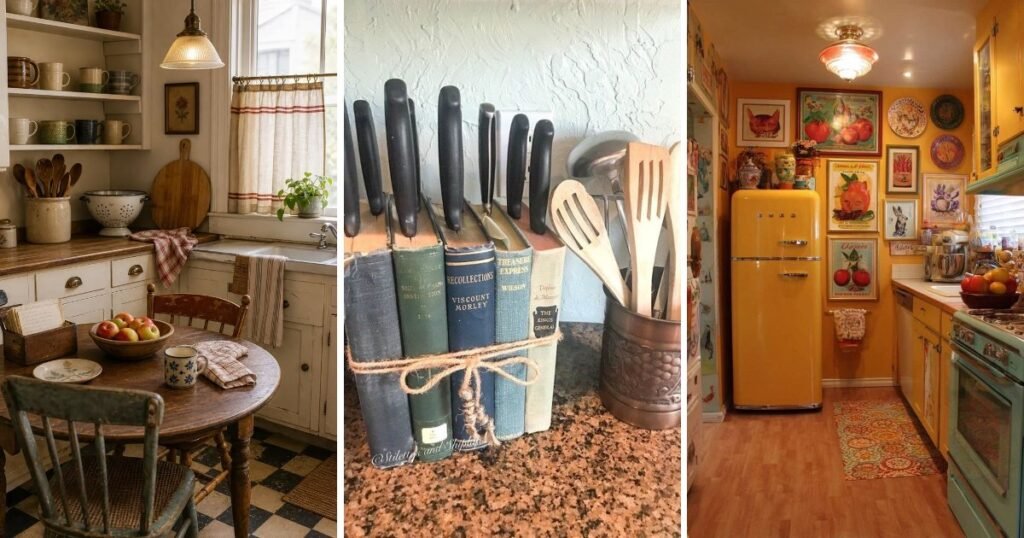 12 Top Vintage Kitchen Decor For Small Spaces on a Budget